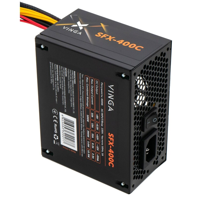 Блок живлення Vinga 400W ОЕМ (SFX-400С)