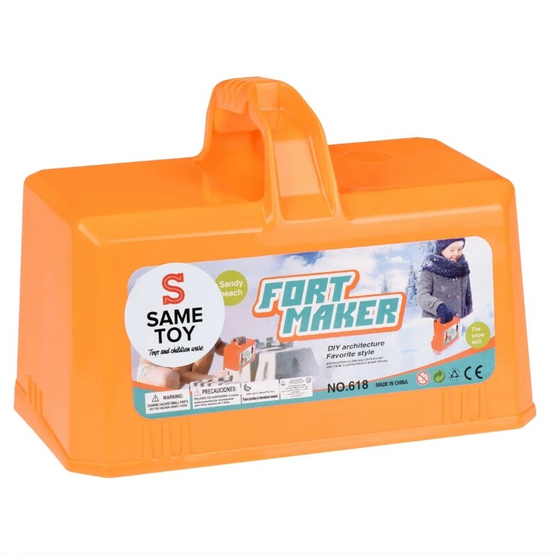 Игровой набор 2 в 1 Same Toy Snow Fort Maker Orange (618Ut-2)