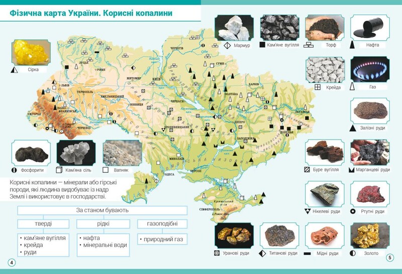 НУШ Я досліджую світ. 4 клас. Атлас