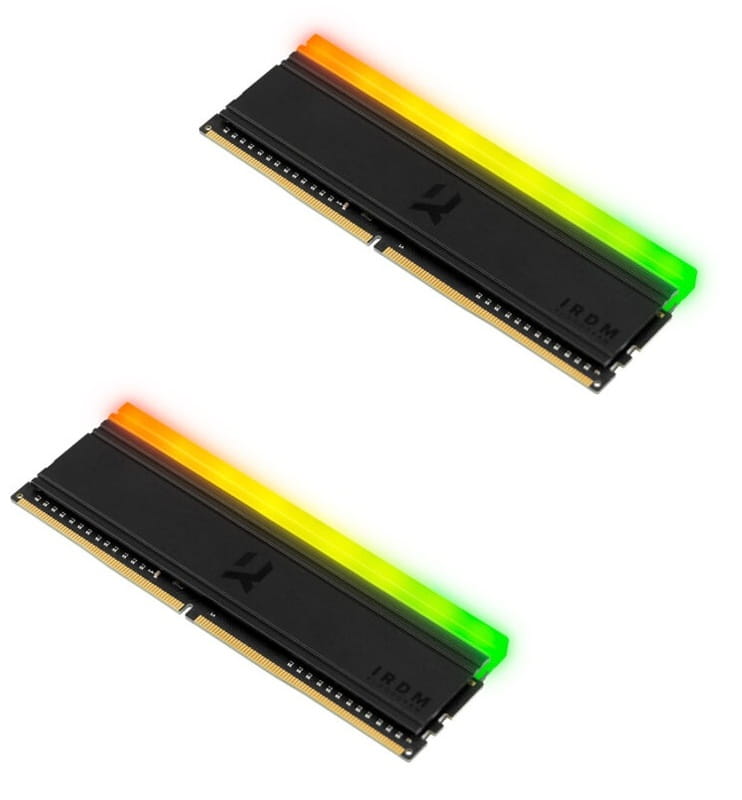 Модуль памяти DDR4 2x8GB/3600 Goodram Iridium RGB Black (IRG-36D4L18S/16GDC)