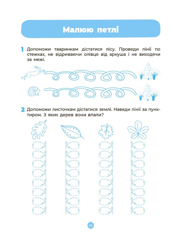 Готуємось до НУШ. Підготовка до письма. Робочий зошит. 5-6 років / Олена Шевцова