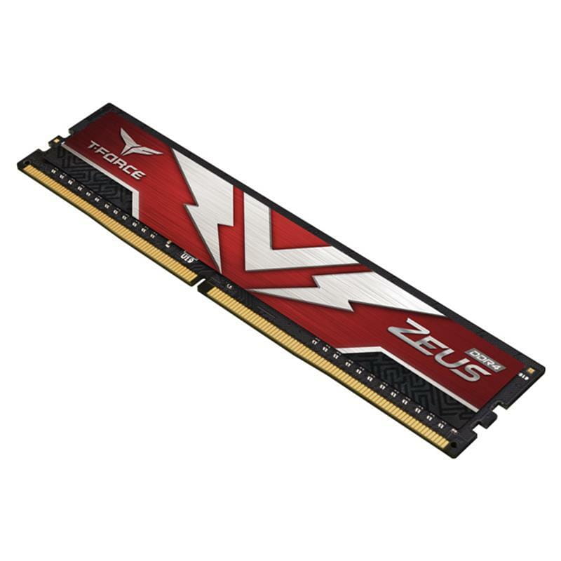 Модуль памяти DDR4 2х8GB/3200 Team T-Force Zeus Red (TTZD416G3200HC20DC01)