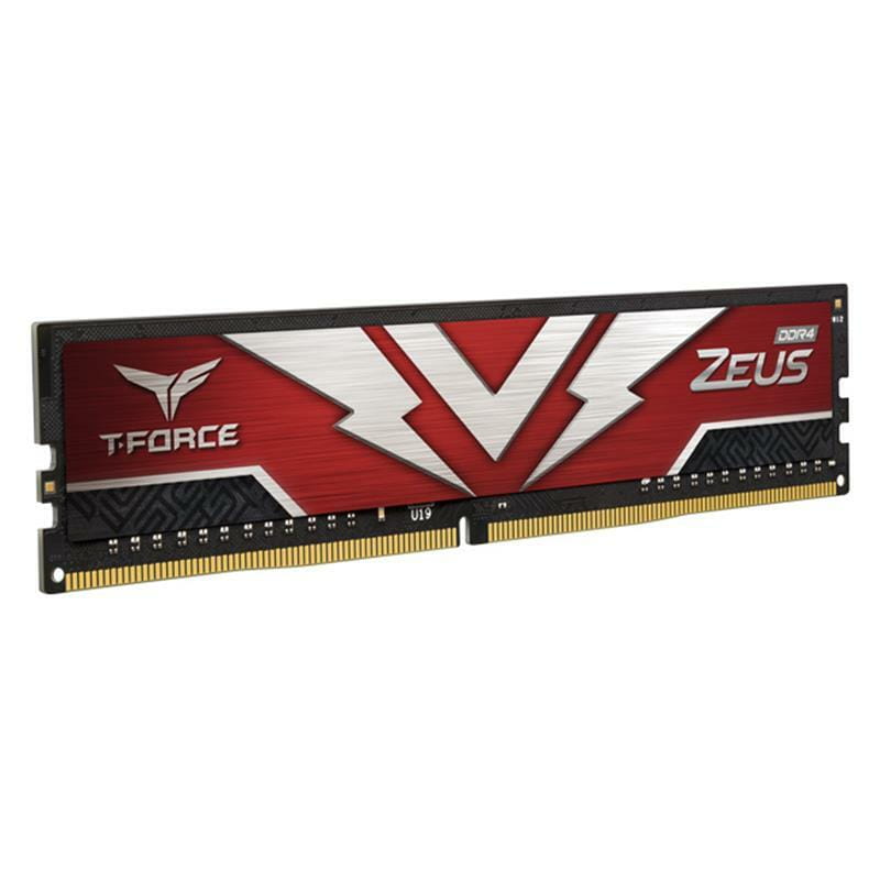 Модуль памяти DDR4 2х8GB/3200 Team T-Force Zeus Red (TTZD416G3200HC20DC01)