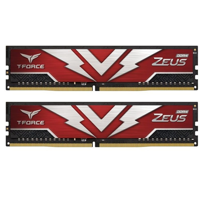 Модуль пам`яті  DDR4 2х8GB/3200 Team T-Force Zeus Red (TTZD416G3200HC20DC01)