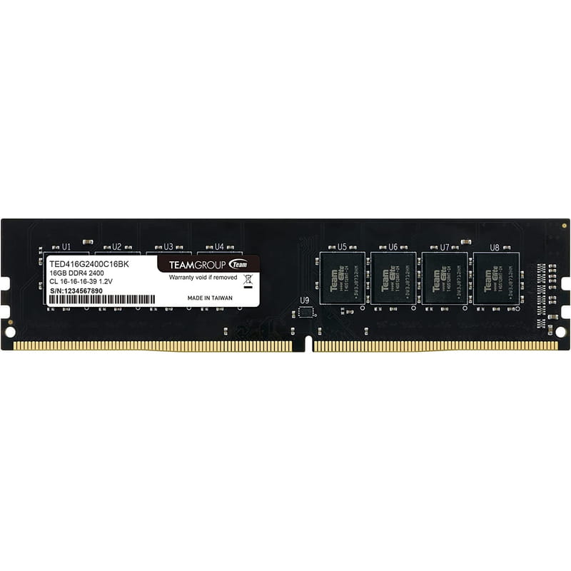 Модуль памяти DDR4 16GB/2400 Team Elite (TED416G2400C1601)