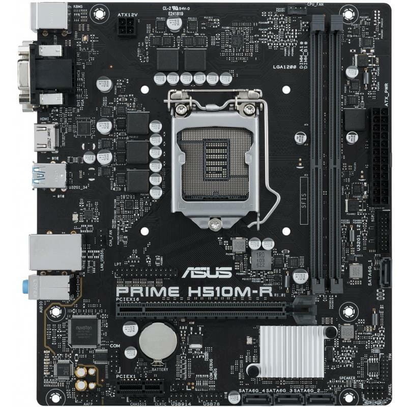 Материнская плата Asus Prime H510M-R-SI Socket 1200