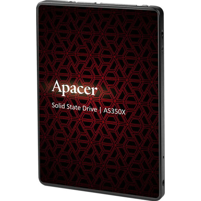 Накопичувач SSD 128GB Apacer AS350X 2.5" SATAIII 3D NAND (AP128GAS350XR)