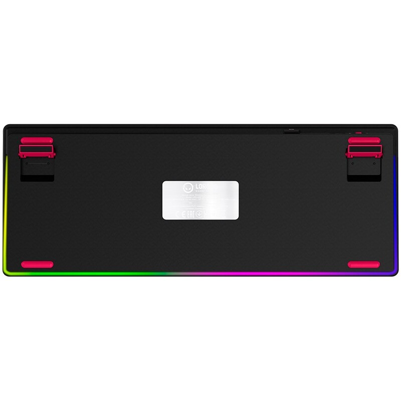 Клавіатура Lorgar Pro KBP70TKLW Wireless Black/Red (LRG-KBP70TKLW-BK-US)