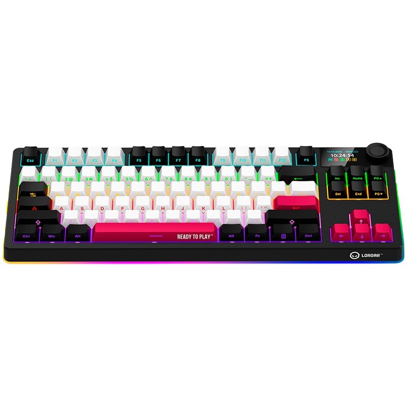 Клавіатура Lorgar Pro KBP70TKLW Wireless Black/Red (LRG-KBP70TKLW-BK-US)