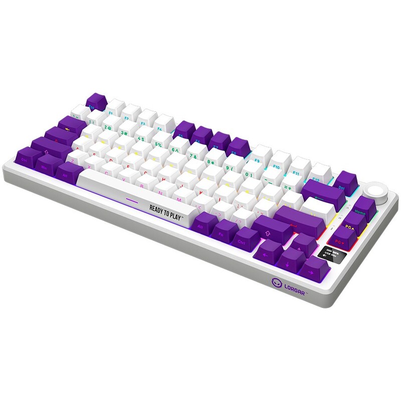 Клавіатура Lorgar Pro KBP7075W Wireless White (LRG-KBP7075W-WH-US)