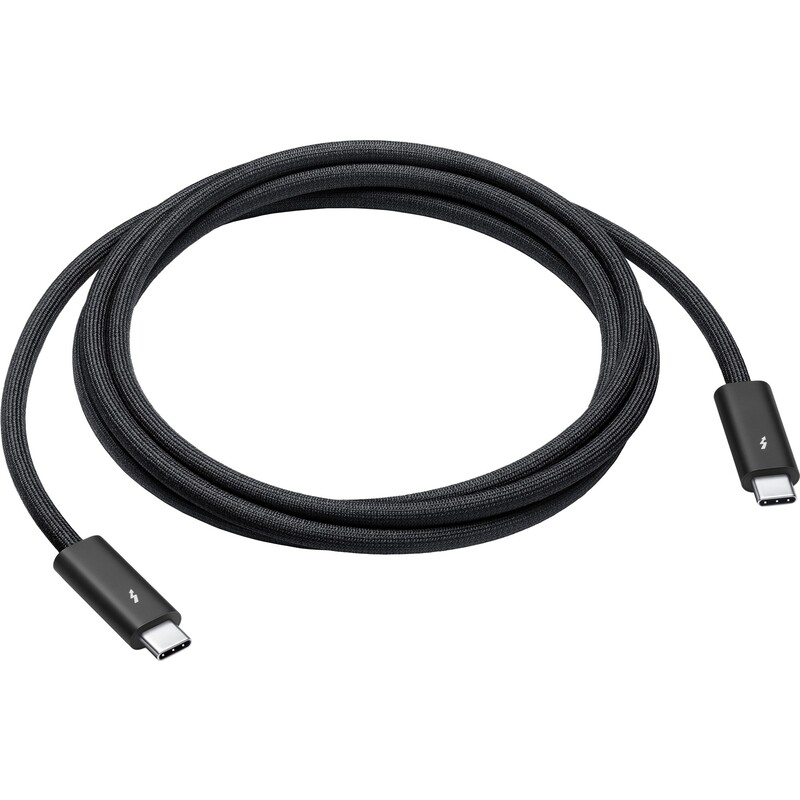 Кабель Apple Thunderbolt 5 USB-C Pro Cable 1 м Black (MDW94ZM/A)