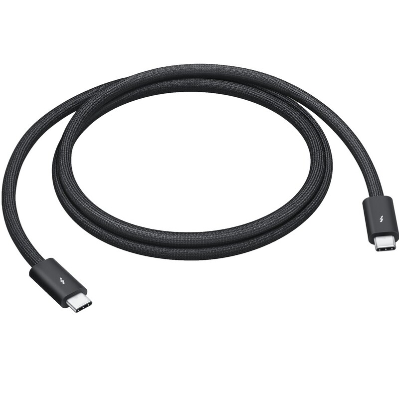 Кабель Apple Thunderbolt 5 USB-C Pro Cable 1.8 м Black (MW5J3ZM/A)