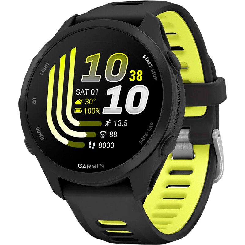 Смарт-часы Garmin Forerunner 170 GPS Black/Amp Yellow (010-03920-00)