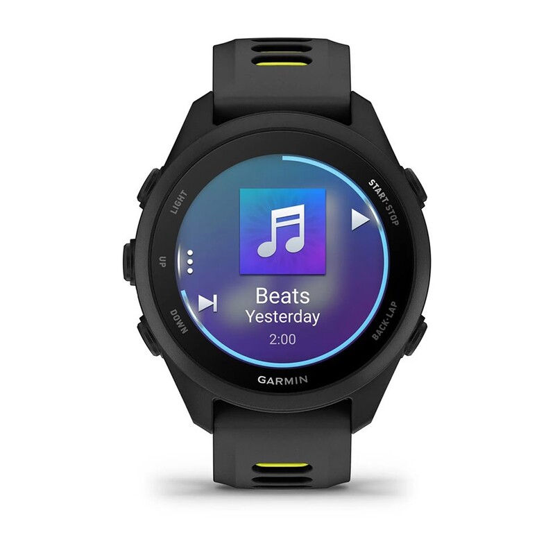 Смарт-часы Garmin Forerunner 170 Music GPS Black/Amp Yellow (010-03920-10)