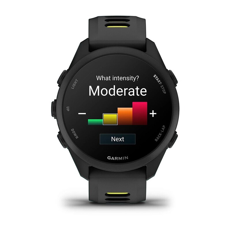 Смарт-часы Garmin Forerunner 170 Music GPS Black/Amp Yellow (010-03920-10)