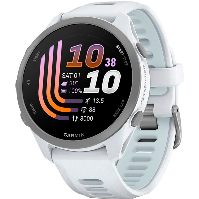 Смарт-часы Garmin Forerunner 170 Music GPS Whitestone/Cloud Blue (010-03920-11)