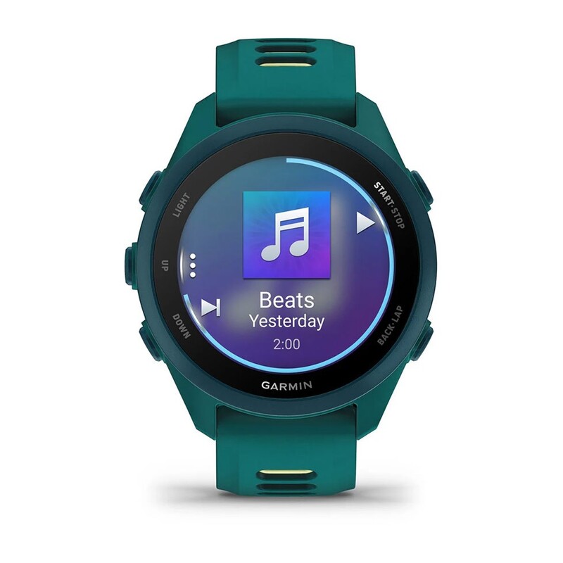 Смарт-часы Garmin Forerunner 170 Music GPS Teal Green/Citron (010-03920-12)