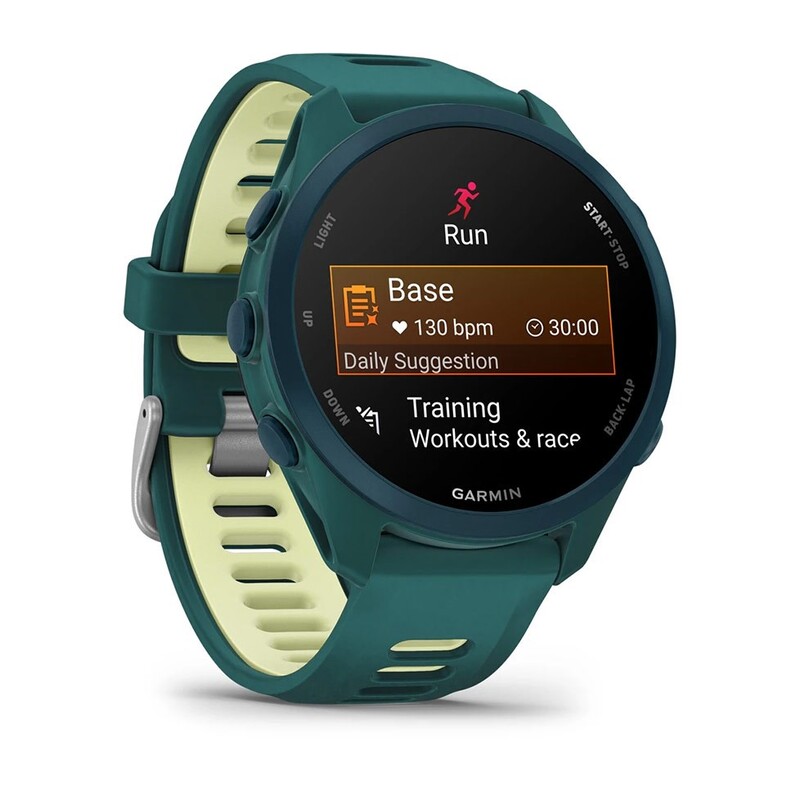 Смарт-часы Garmin Forerunner 170 Music GPS Teal Green/Citron (010-03920-12)