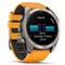 Фото - Смарт-часы Garmin Fenix 8 51mm AMOLED Sapphire Titanium with Spark Orange/Graphite Silicone Band (010-02905-11) | click.ua