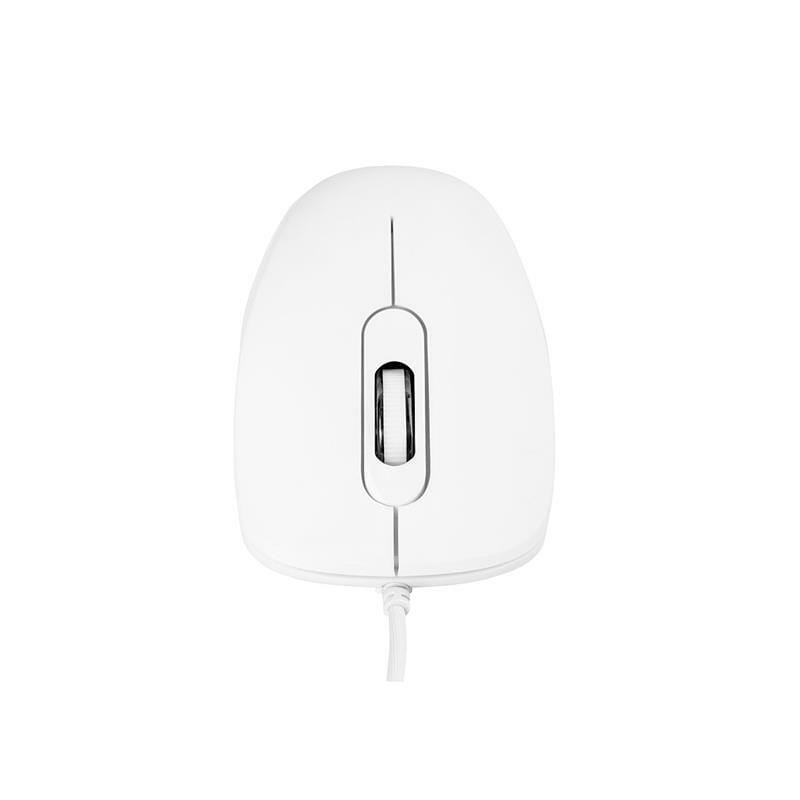 Миша Modecom MC-M10 White USB (M-MC-0M10-200)