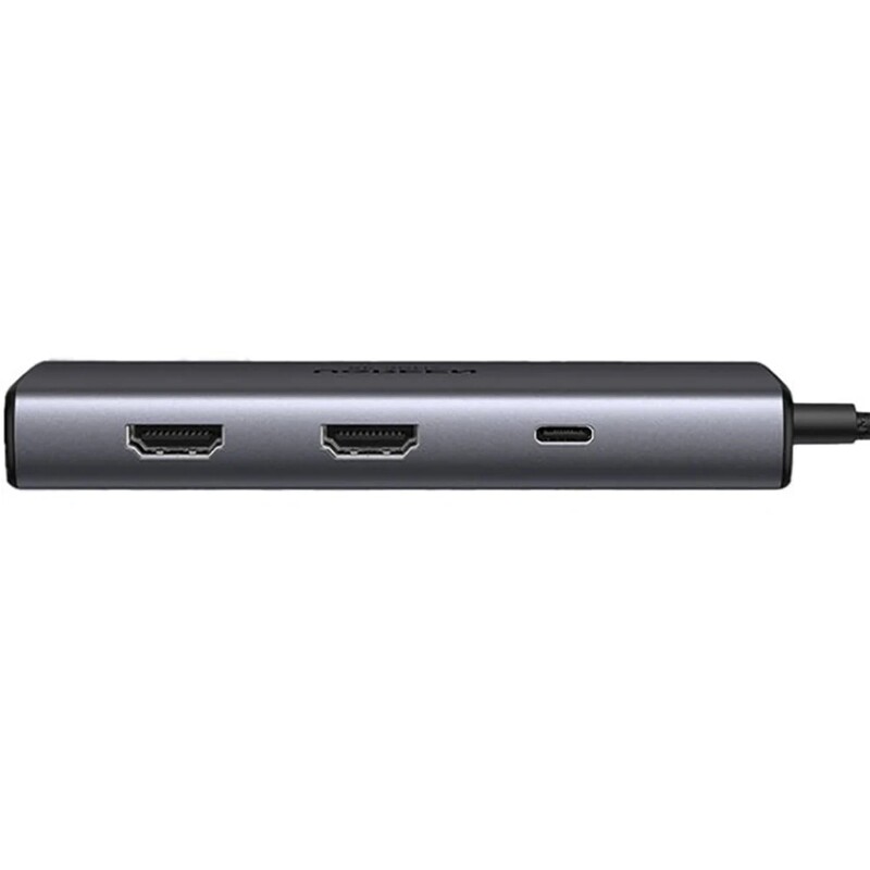 USB-хаб Ugreen CM498 USB 3.1 Type-C - 2xUSB 3.0, 2xHDMI, 2xUSB Type-C (15852)