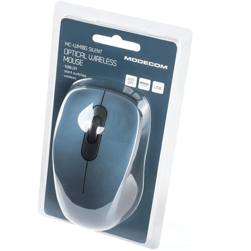 Миша бездротова Modecom MC-WM10S Blue (M-MC-WM10S-400)