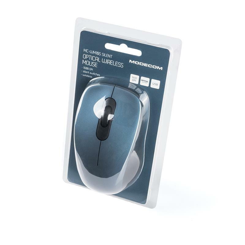 Мышь беспроводная Modecom MC-WM10S Blue (M-MC-WM10S-400)
