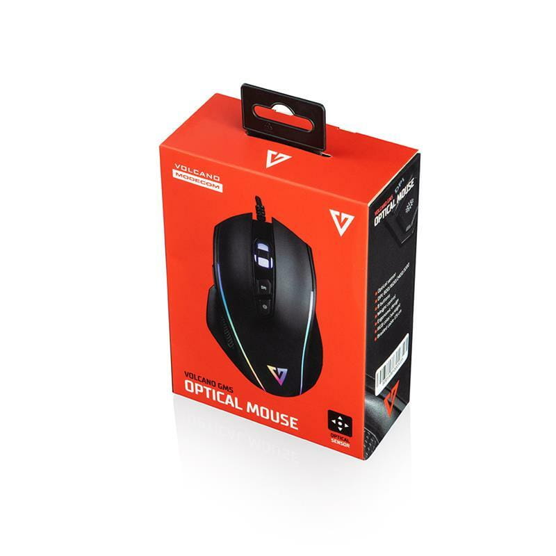 Миша Modecom Volcano MC-GM5 RGB Black (M-MC-GM5-100)