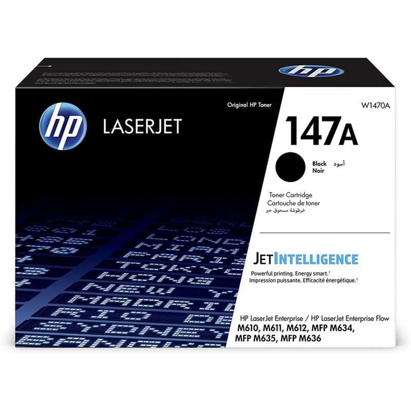 Картридж HP 147A LJ MFP 611/612/635/636 Black (W1470A)