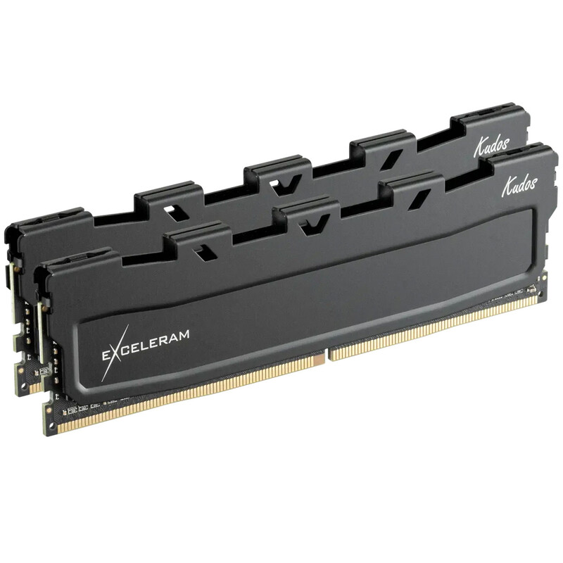 Модуль памяти DDR4 2х16GB/3200 eXceleram Black Kudos (EKBLACK4323216XD)