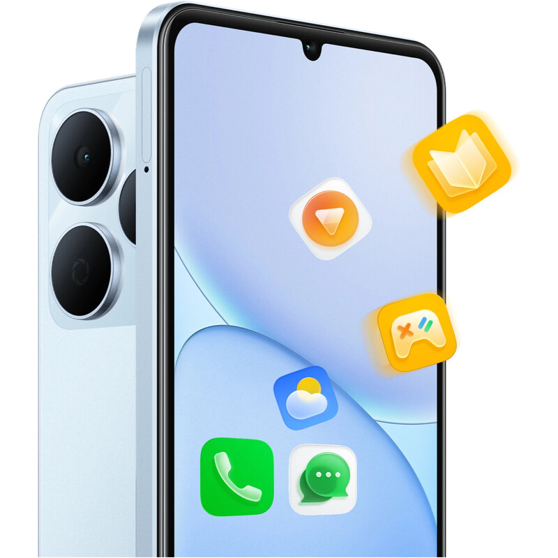 Смартфон Realme Note 80 4/64GB (RMX5388) Glacier Blue