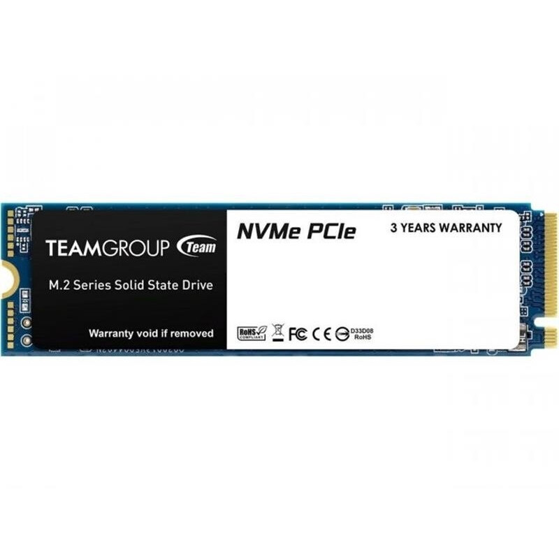 Накопитель SSD 256GB Team MP33 M.2 2280 PCIe 3.0 x4 3D TLC (TM8FP6256G0C101)