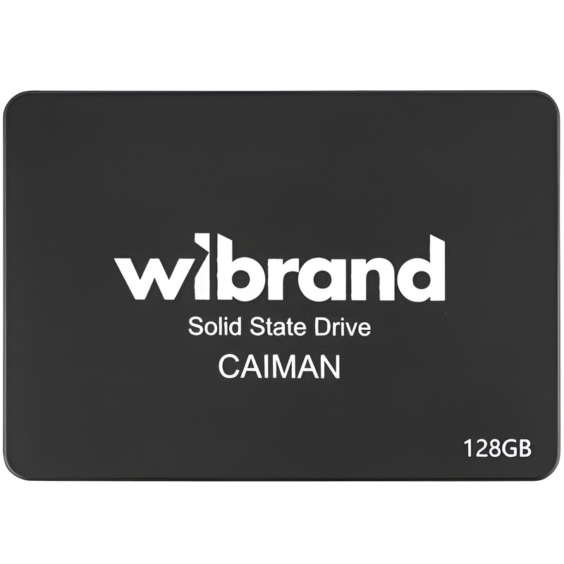 Накопичувач SSD 128GB Wibrand Caiman 2.5" SATA 3D NAND TLC (WI2.5SSD/CA128GB)