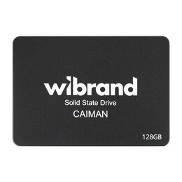 Накопичувач SSD 128GB Wibrand Caiman 2.5" SATA 3D NAND TLC (WI2.5SSD/CA128GBST)