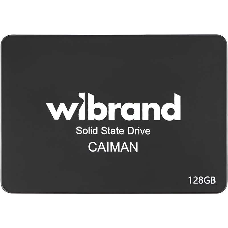 Накопичувач SSD 128GB Wibrand Caiman 2.5" SATA 3D NAND TLC (WI2.5SSD/CA128GBST)