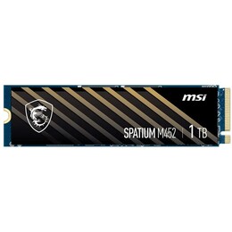 Накопичувач SSD 1TB MSI Spatium M452 M.2 2280 PCIe 4.0 x4 NVMe 3D NAND TLC (S78-440L970-P83)