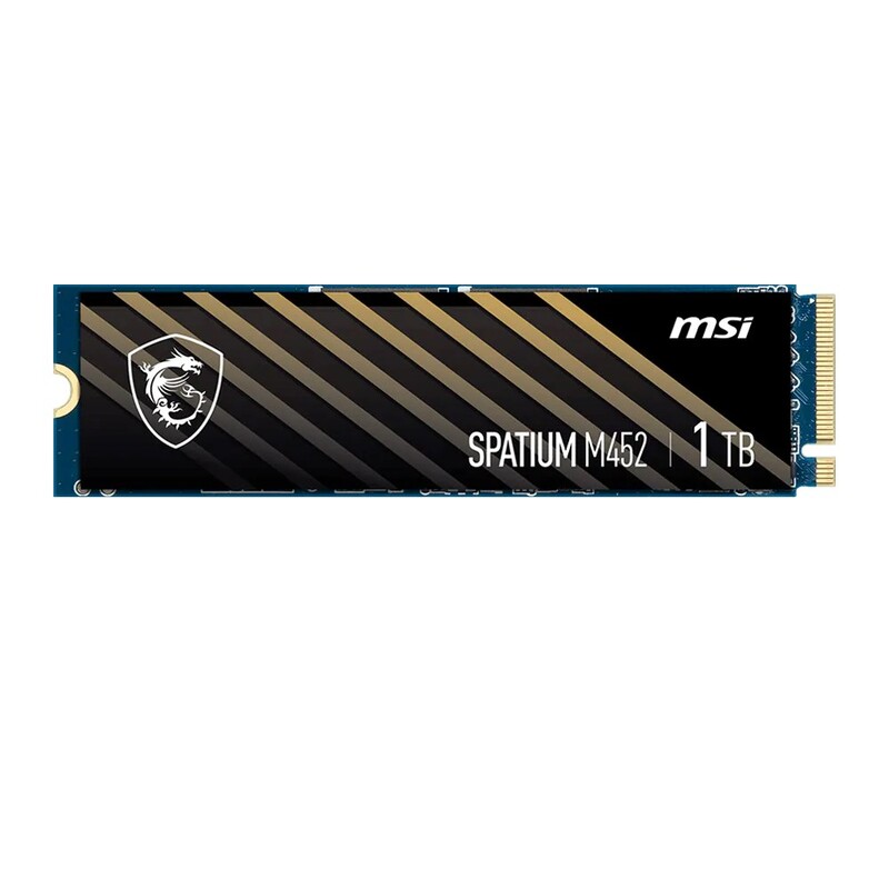Накопитель SSD 1TB MSI Spatium M452 M.2 2280 PCIe 4.0 x4 NVMe 3D NAND TLC (S78-440L970-P83)