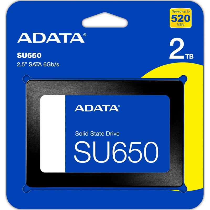 Накопичувач SSD 2TB A-Data Ultimate SU650 2.5 SATAIII 3D NAND TLC (ASU650SS-2TT-R)