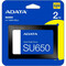 Фото - Накопичувач SSD 2TB A-Data Ultimate SU650 2.5 SATAIII 3D NAND TLC (ASU650SS-2TT-R) | click.ua