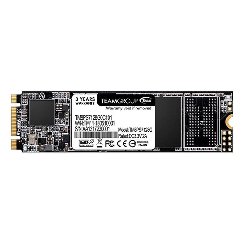 Накопичувач SSD  128GB Team MS30 M.2 2280 SATAIII TLC (TM8PS7128G0C101)