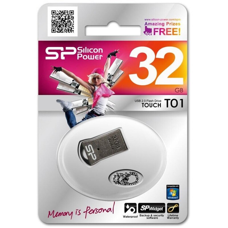 Флеш-накопитель USB 32Gb Silicon Power Touch T01 (SP032GBUF2T01V1K)