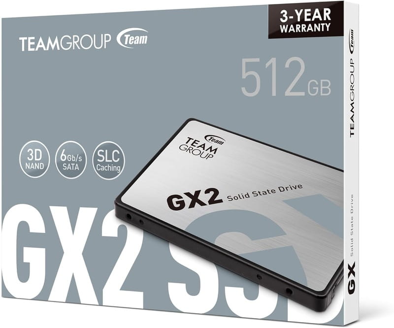 Накопитель SSD  512GB Team GX2 2.5" SATAIII TLC (T253X2512G0C101)