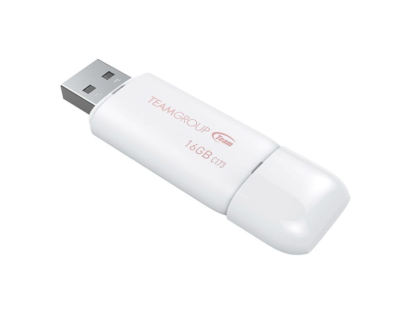 Флеш-накопитель USB 16GB Team C173 Pearl White (TC17316GW01)