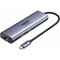 Фото - USB-хаб Ugreen CM512 USB Type-C - 2xUSB 3.0, USB-C, DisplayPort, RJ45, PD (75643) | click.ua