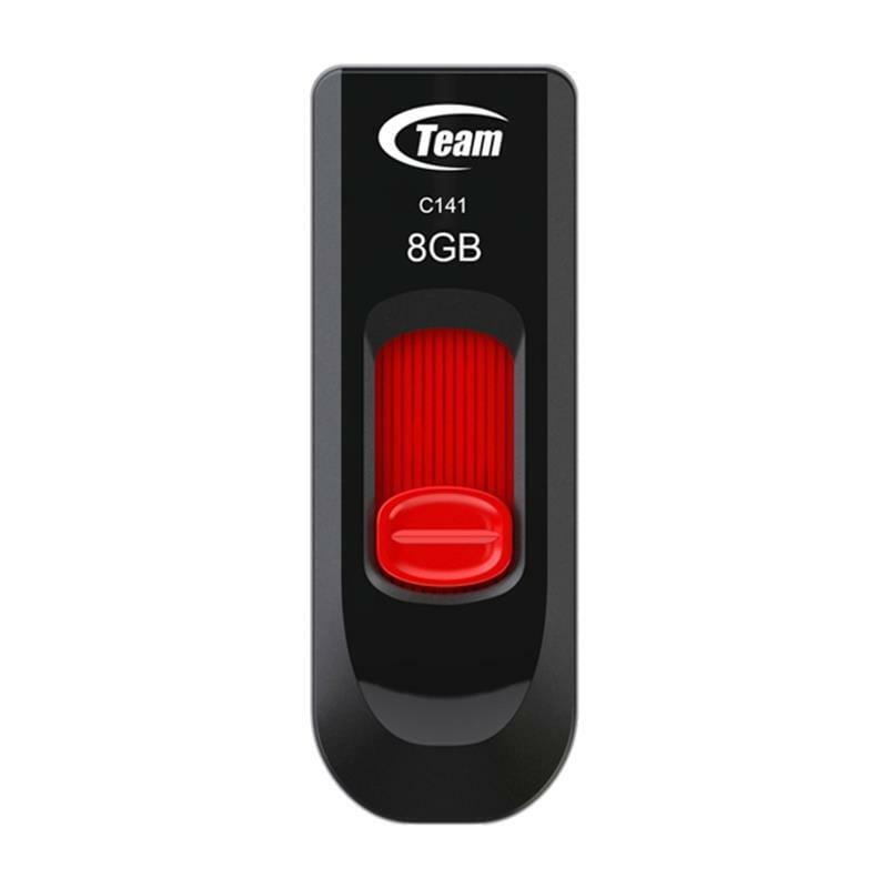 Флеш-накопичувач USB  8GB Team C141 Red (TC1418GR01)