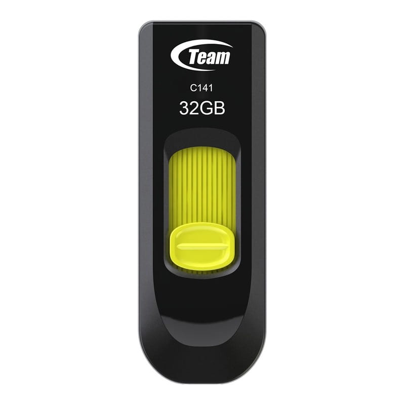 Флеш-накопичувач USB  32GB Team C141 Yellow (TC14132GY01)