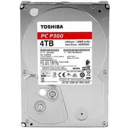 Накопитель HDD SATA 4.0TB Toshiba P300 5400rpm 128MB (HDWD240UZSVA)