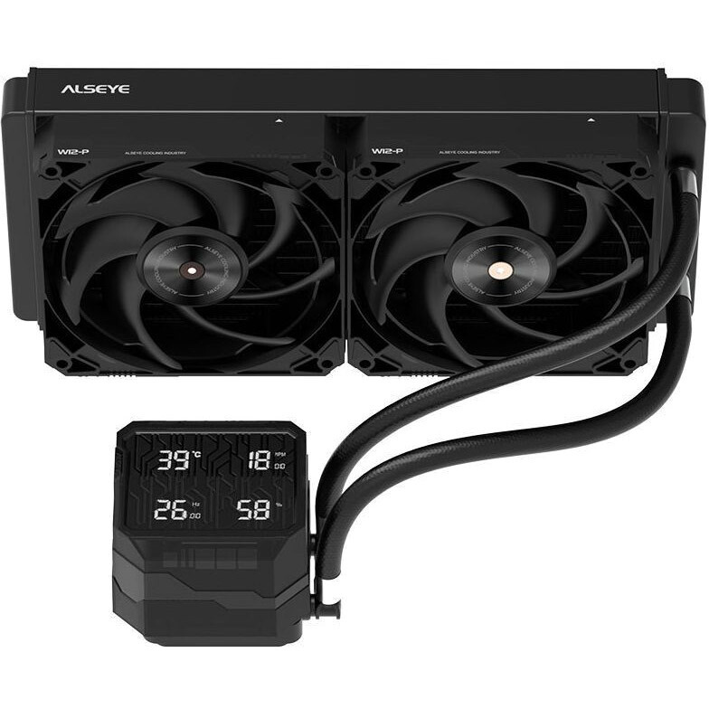 Система водяного охолодження Alseye Q240 Plus Black (AS.02.11.0021)