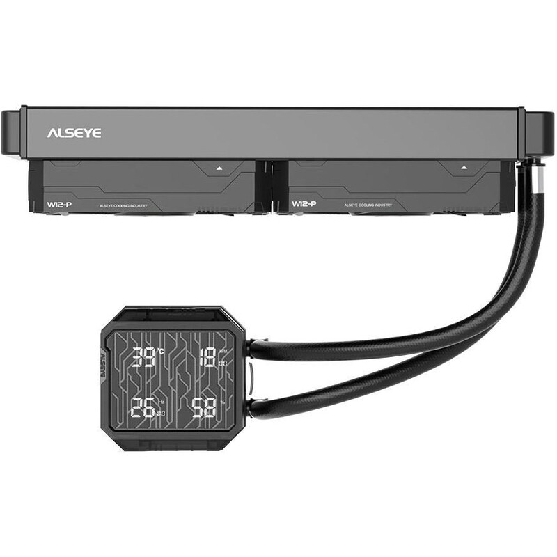 Система водяного охолодження Alseye Q240 Plus Black (AS.02.11.0021)