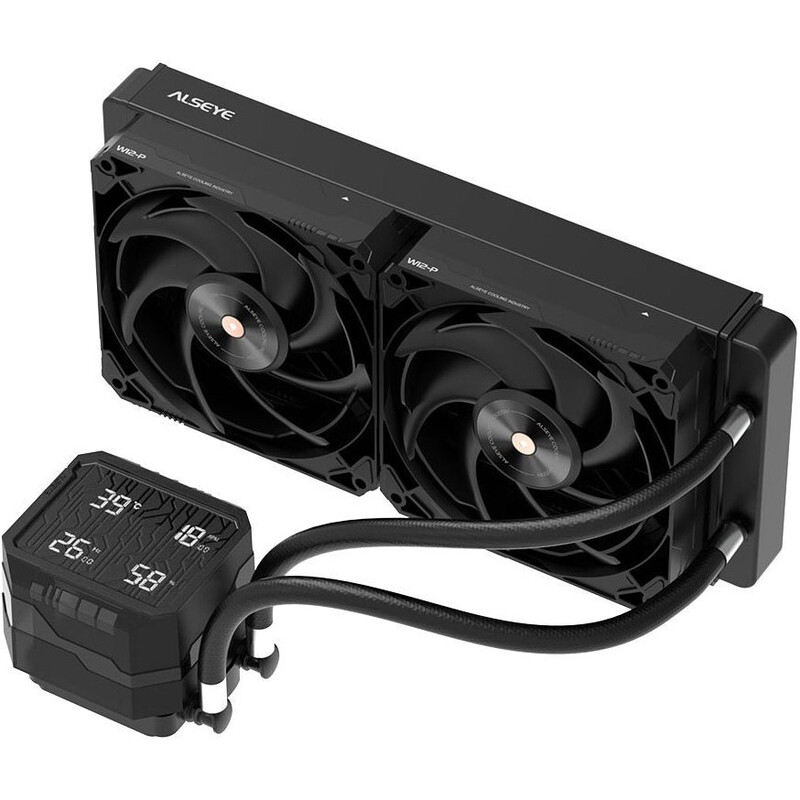 Система водяного охолодження Alseye Q240 Plus Black (AS.02.11.0021)